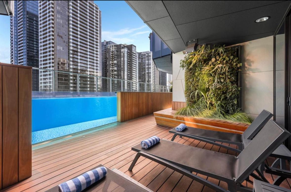 Ferienwohnung 1 Brm, Sea View, Newly Renovated, Next To Crown Melbourne City Exterior foto